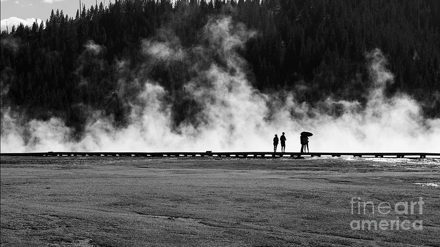 Grand Prismatic Boardwalk Photograph by Pam  Holdsworth