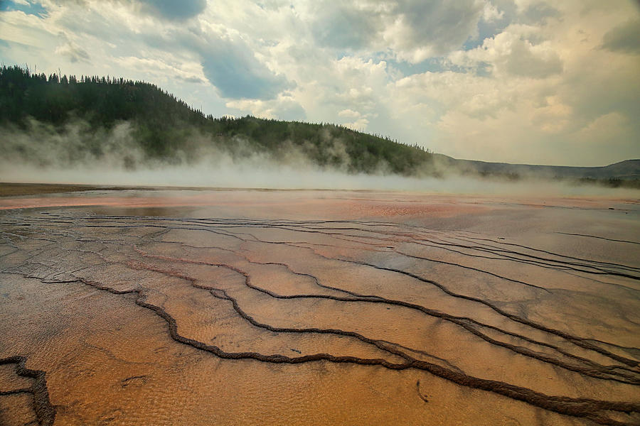 Grand Prismatic Spring 1 Photograph by Judy Vincent