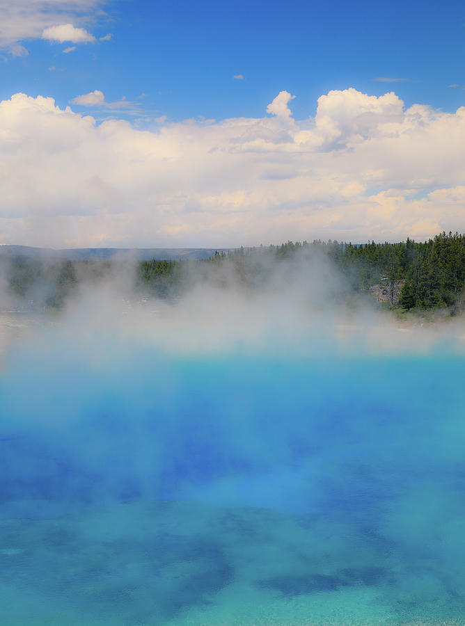Yellowstone National Park Photograph - Grand Prismatic Spring by Dan Sproul