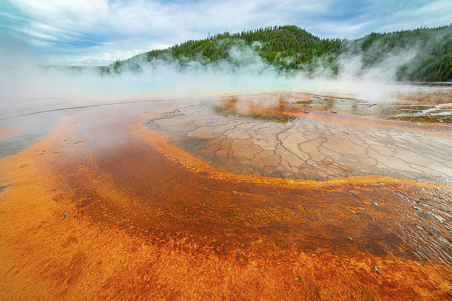 Grand Prismatic Up Close Photograph by Tim Stanley