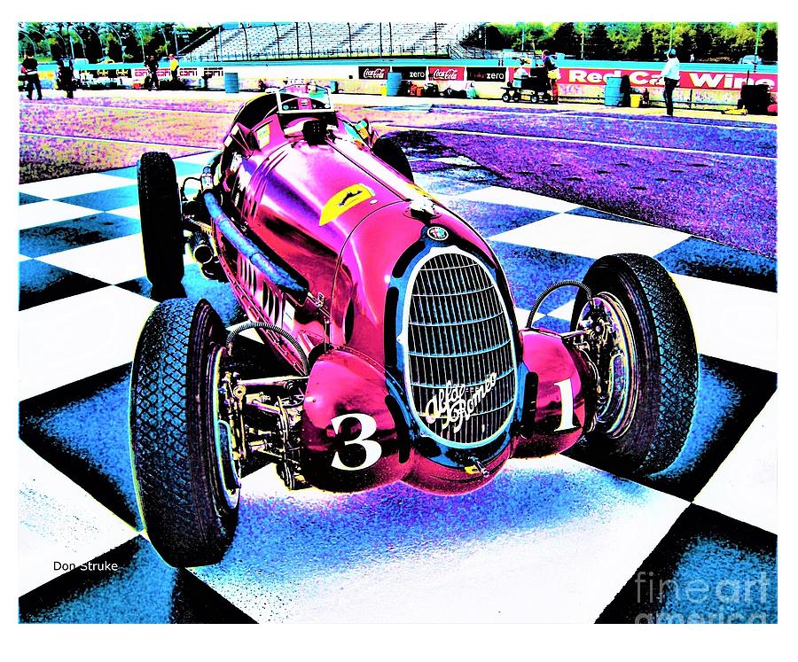 Grand Prix Alfa Romeo Photograph by Don Struke