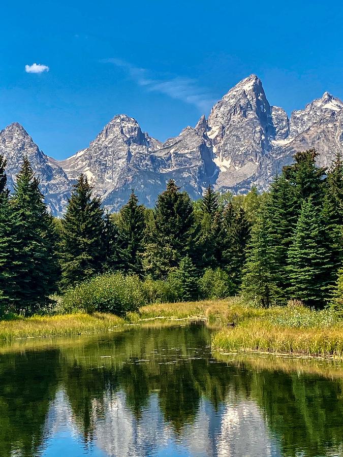 Grand Teton Peak Photograph by Dwight Eddington - Pixels