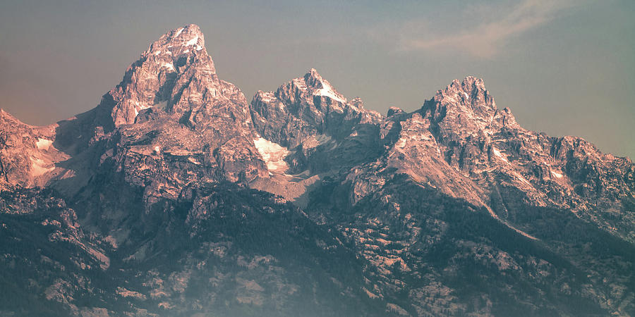 Grand Teton Rocky Mountains Panorama Photograph by Gregory Ballos