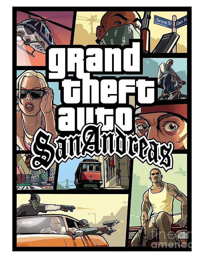 gta san andreas art