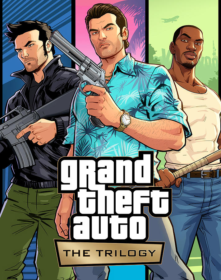 Grand Theft Auto The Trilogy GTA V GTA 5 Gangster Digital Art by ...