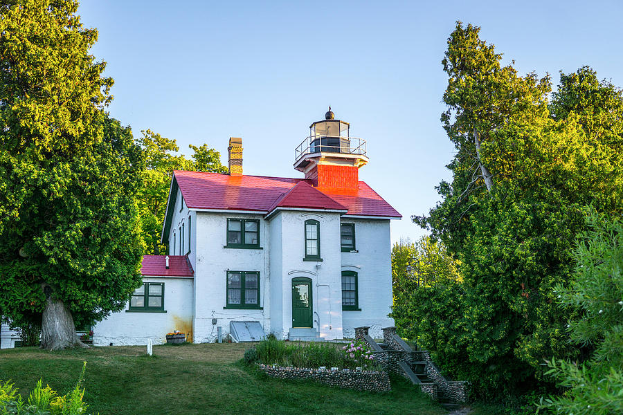 Grand Traverse Lighthouse Photograph