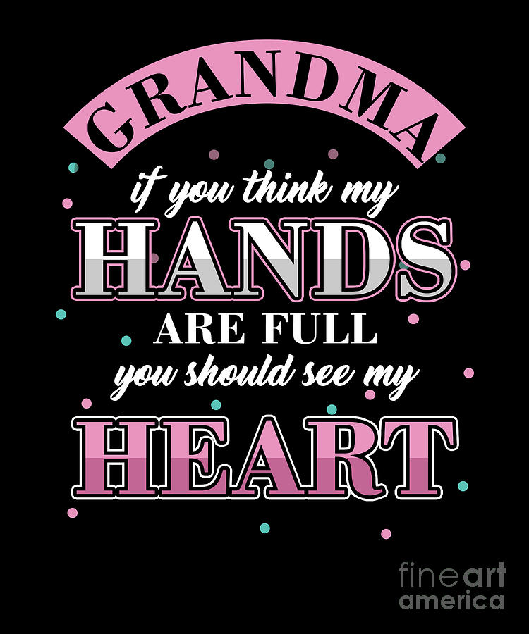 Grandchildren Grandchild Nana Granny Funny Grandmom Family Gift Grandma ...