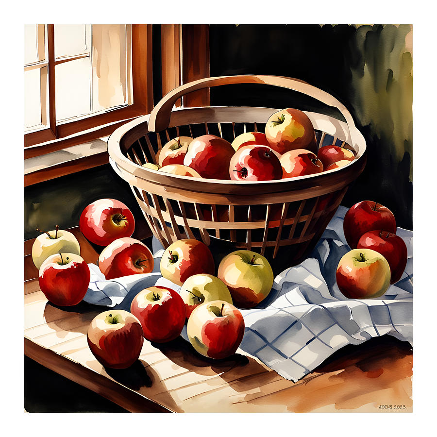 Grandmas Apple Tree Digital Art by Greg Joens
