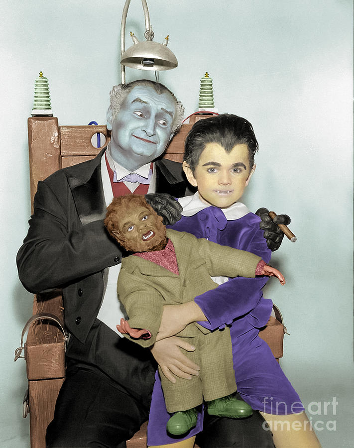 Grandpa and Eddie Munster Photograph by Franchi Torres