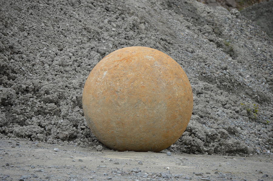 Granite Ball Photograph by Thomas Schroeder