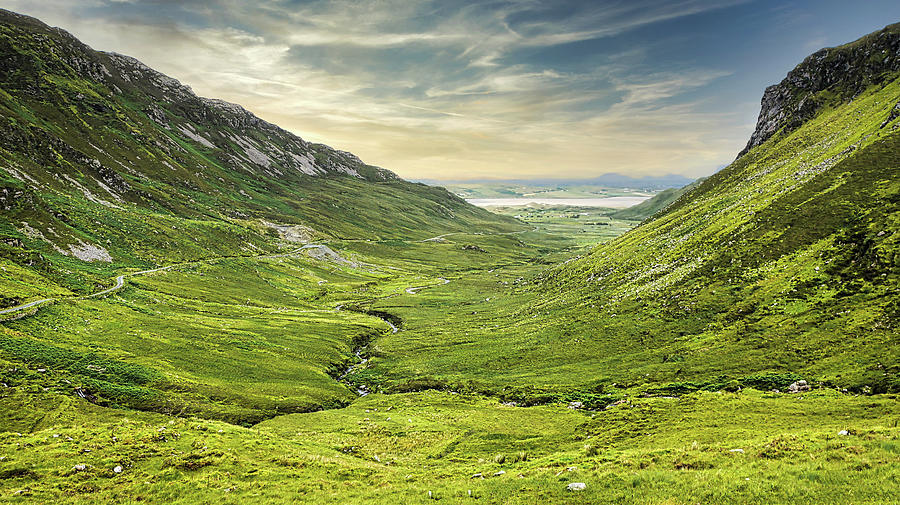 Granny Pass County Donegal Ireland Photograph by Lexa Harpell