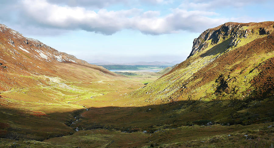 Granny Pass in Autumn - County Donegal  Photograph by Lexa Harpell
