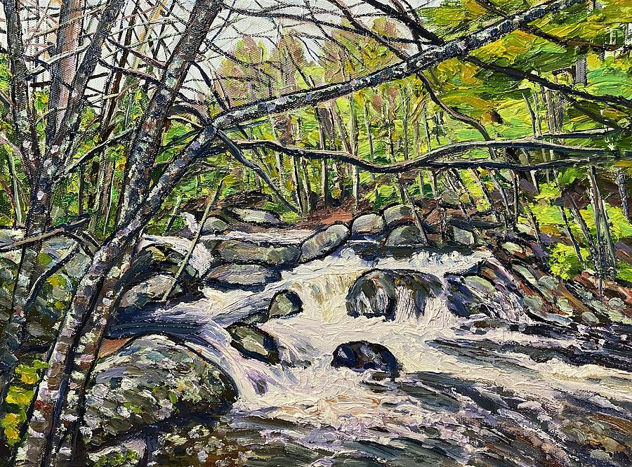 Granville Gorge 2 Painting by Richard Nowak