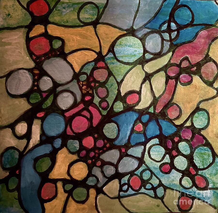 Grapes of Wrath Painting by Ruth Knowles Fine Art America