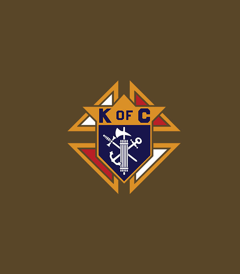 Graphic Knights Of Columbus in Front Of Chest in My Heart Digital Art ...