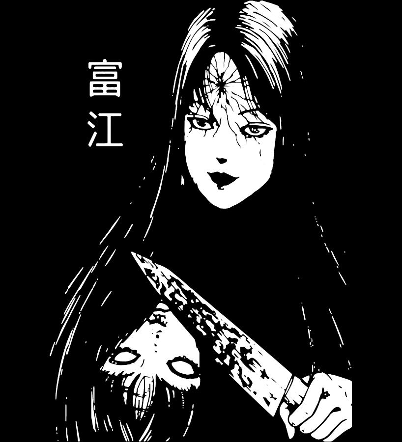 Graphic Tomie Junji Ito Horror Anime For Men Women Drawing by Gleam ...