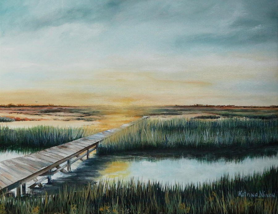 Low Country Calm Painting by Katrina Nixon