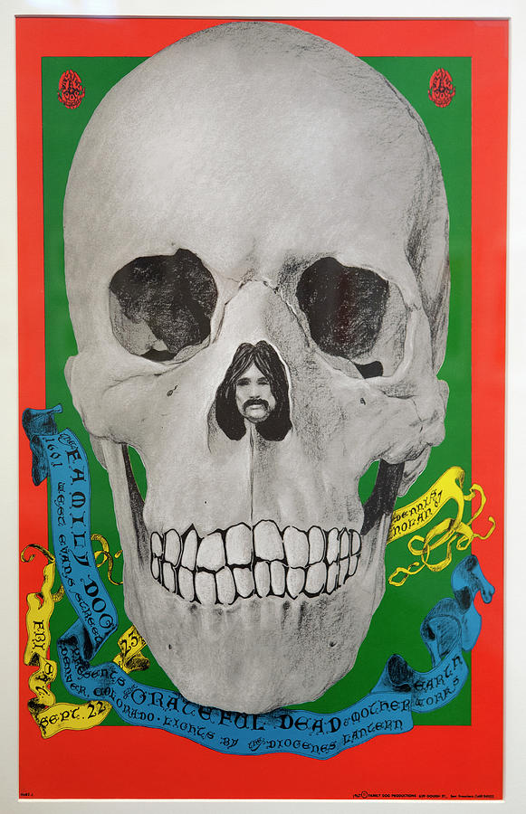 Grateful Dead 1960s Rock Poster Photograph by Marilyn Hunt