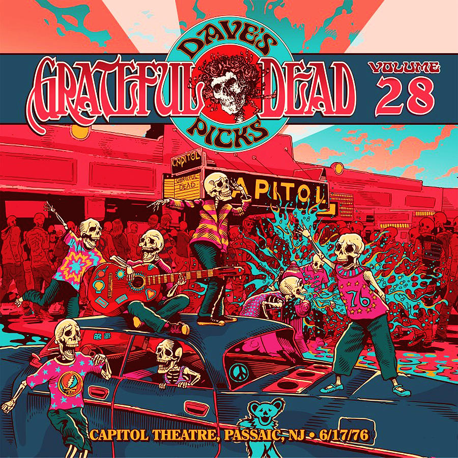 Grateful Dead Bears Digital Art by Charles Ford - Pixels