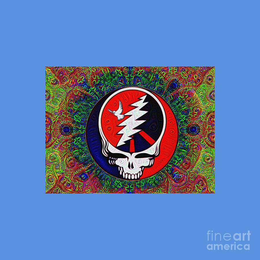 Grateful Dead Drawing by Mary S Roberts Pixels