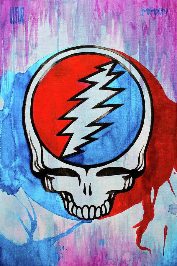 Grateful Dead portrait Painting by Dan Haraga - Fine Art America