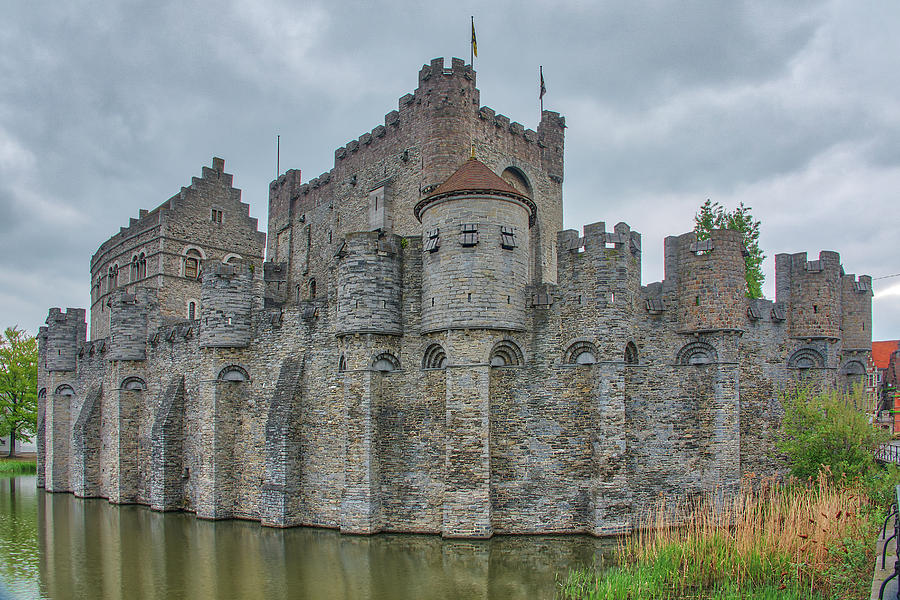 Gravensteen Medieval Castle Photograph by Juergen Roth
