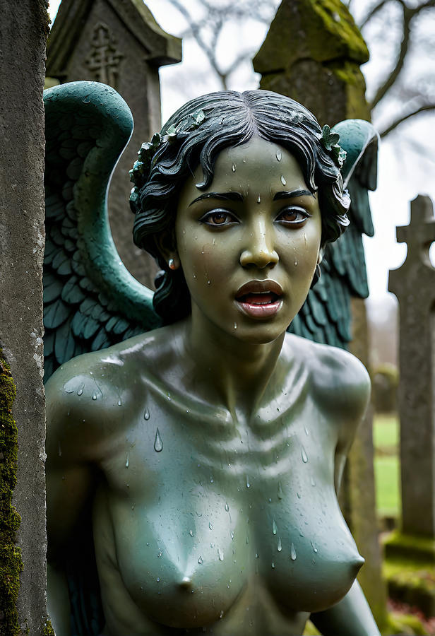 Fall Photograph - Graveyard Beauties No.11 by My Head Cinema