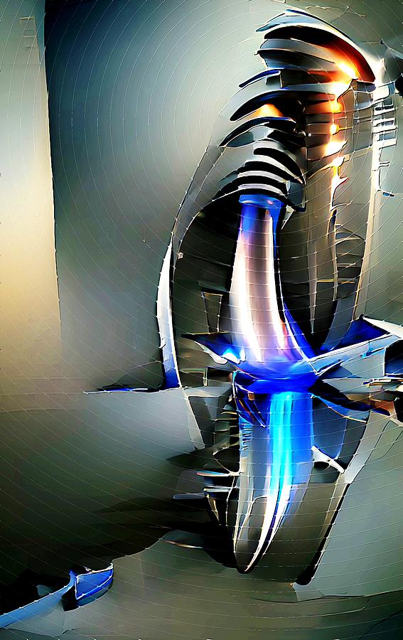 Gravity Engine Digital Art by David Manlove
