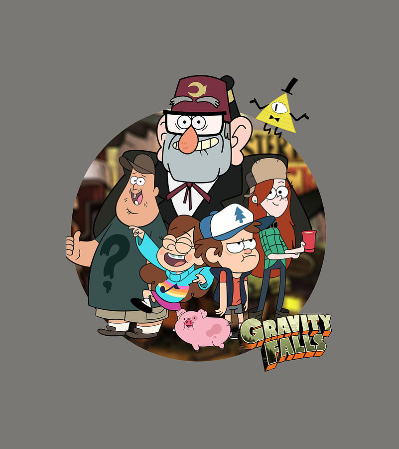 Gravity Falls Painting by Rose Philip | Fine Art America