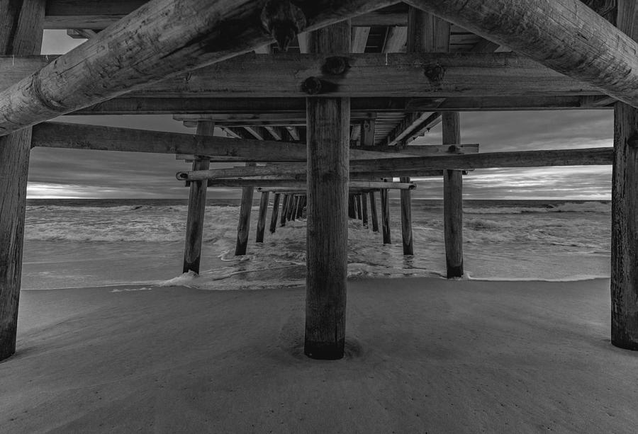 Gray Morning at the Pier Pyrography by Danny Chappell | Fine Art America