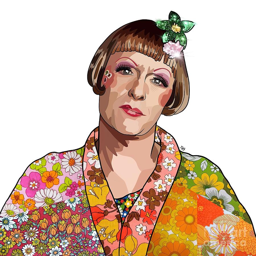 Grayson Perry Artist Painting by Miller Martin - Pixels