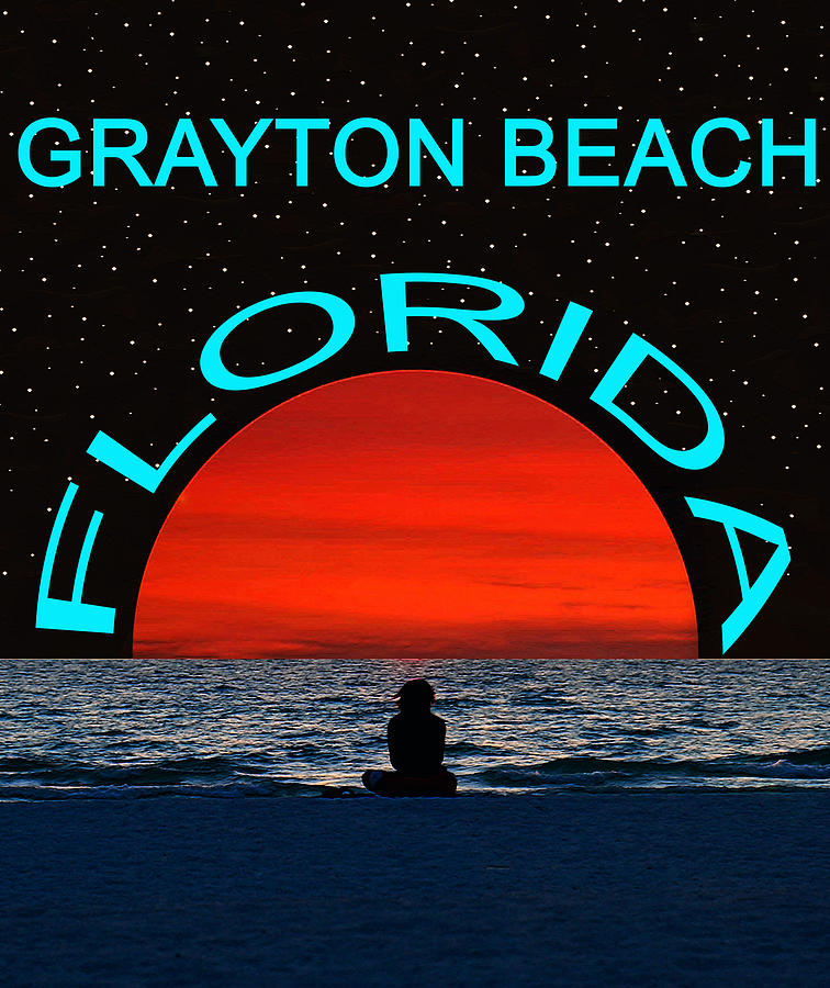 Grayton Beach Florida Dream Girl Mixed Media by David Lee Thompson