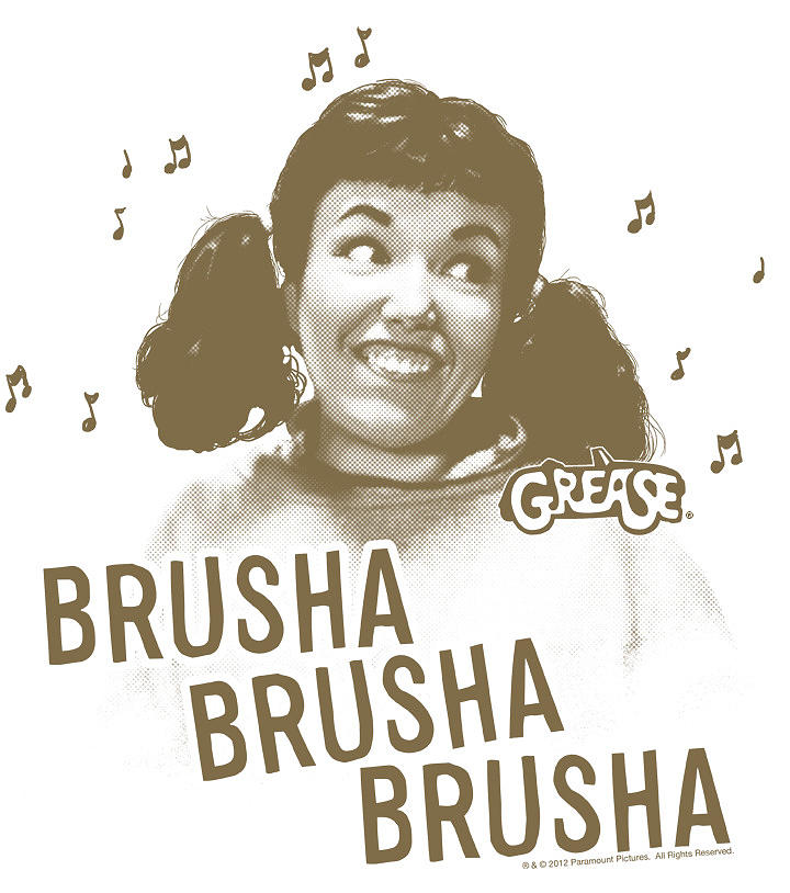 Grease Brusha Brusha Brusha Digital Art by Nicklas Johnsson Pixels