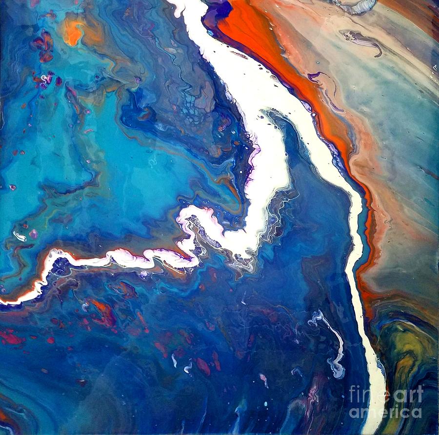 Great Barrier Reef Painting by Tracy Evans