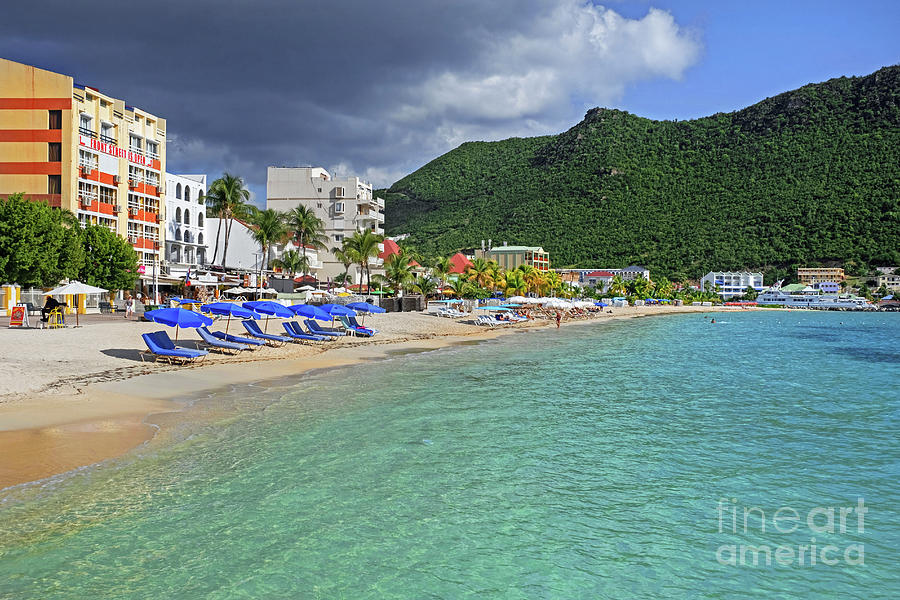 Great Bay at Sint Maarten, Caribbean Photograph by Arterra Picture Library