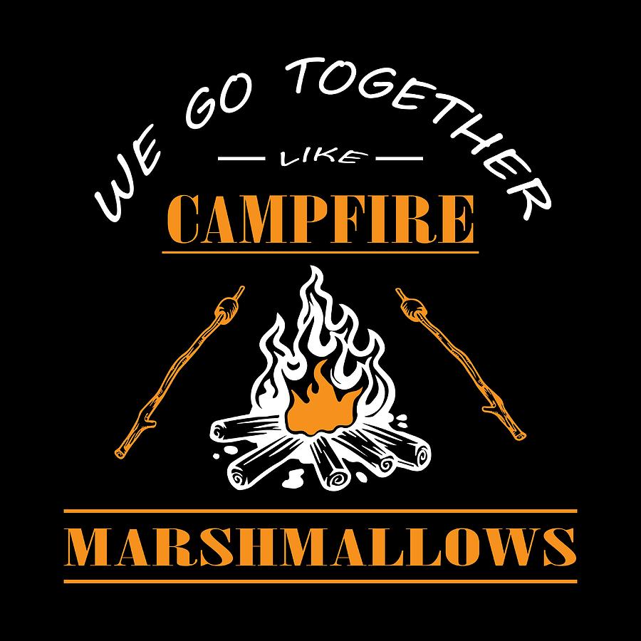 Outdoor Adventure Camper Summer Camp Unisex Tee Shirt Campfire Party Smores Tester Marshmallow Tshirt Kids Camping Shirt Kleding Unisex kinderkleding Tops & T-shirts 