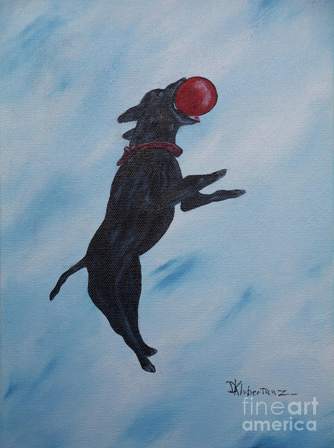 Great Catch Painting by Deborah Klubertanz