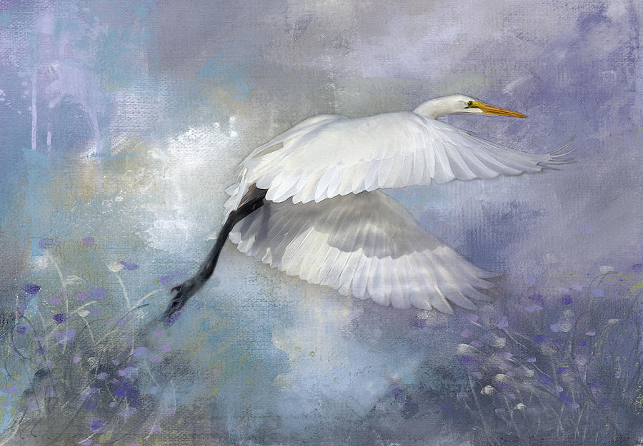 Great Egret Photograph by Theresa Tahara