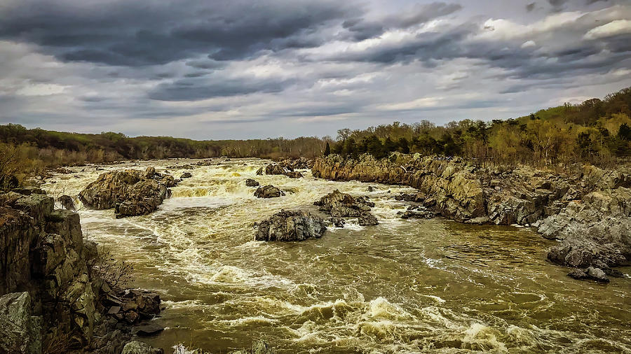 Great Falls Photograph by Bill Chizek
