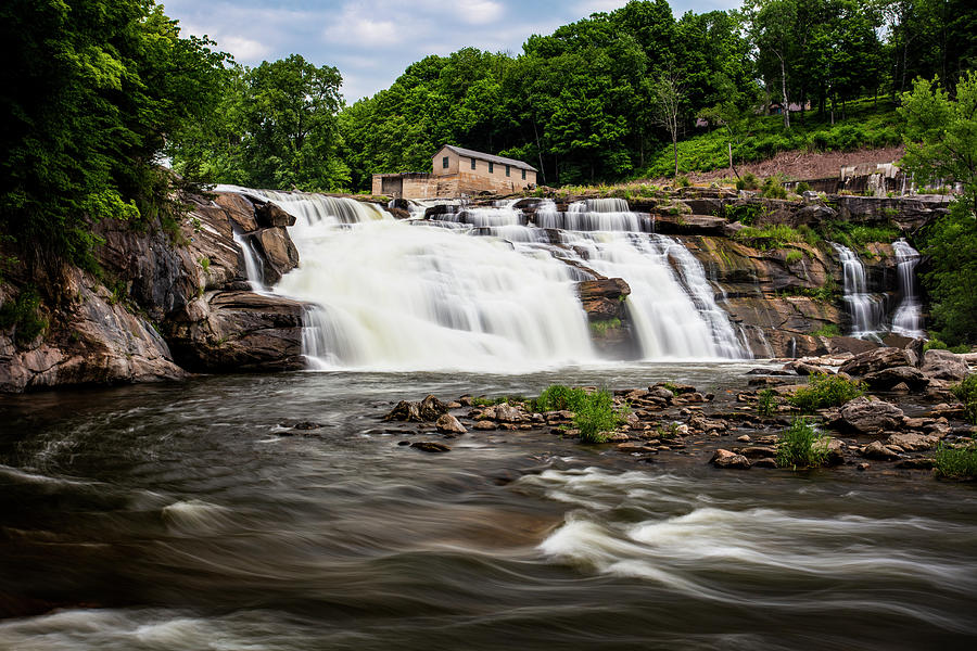 Great Falls Connecticut  Photograph by Marlo Horne