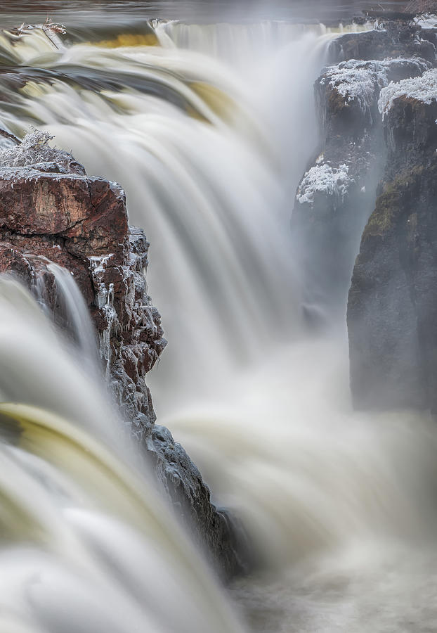 Waterfall Photograph - Great Falls of the Passaic River by Rick Berk