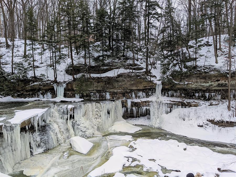 Great Falls of Tinkers Creek in the Winter 6 Photograph by Brad Nellis