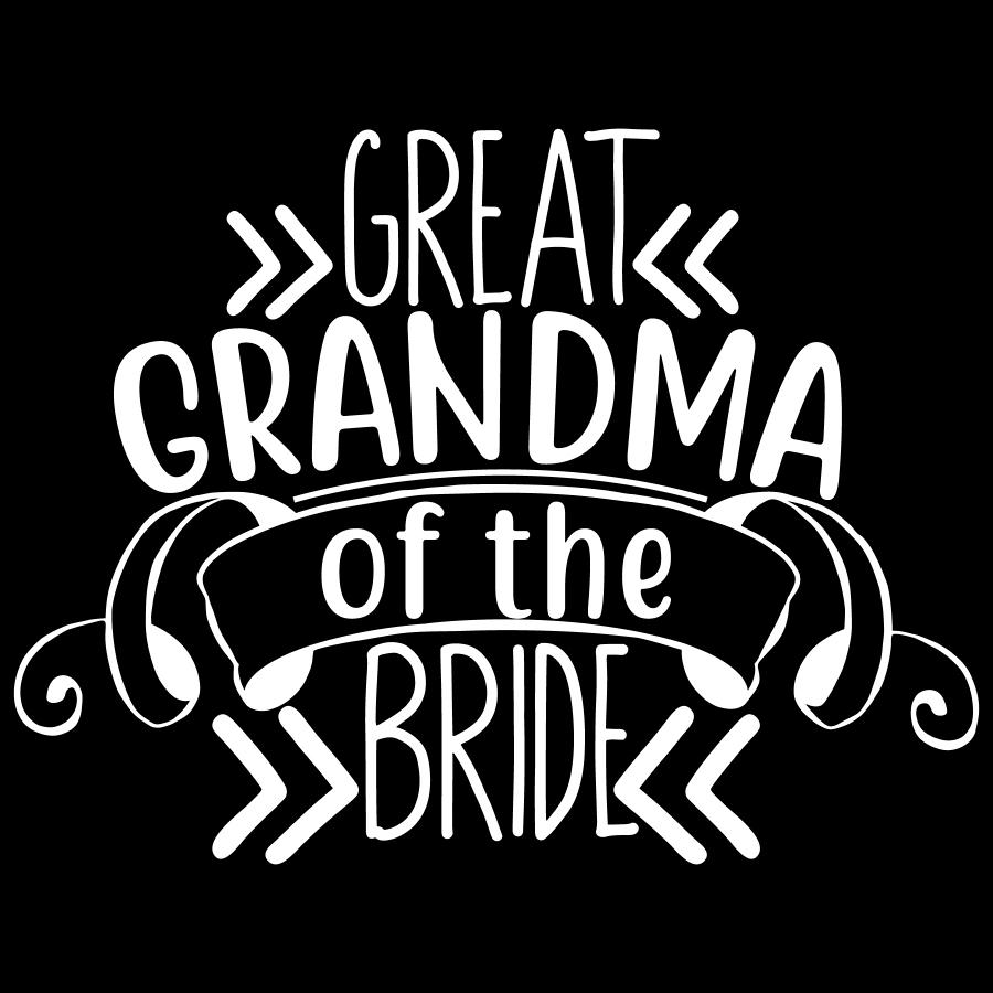 Bridesmaid Digital Art - Great Grandma of the Bride by Jacob Zelazny