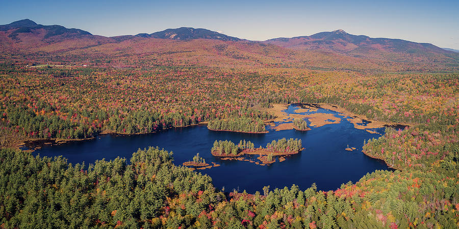 Great Hill Pond - Tamworth, New Hampshire Photograph by John Rowe