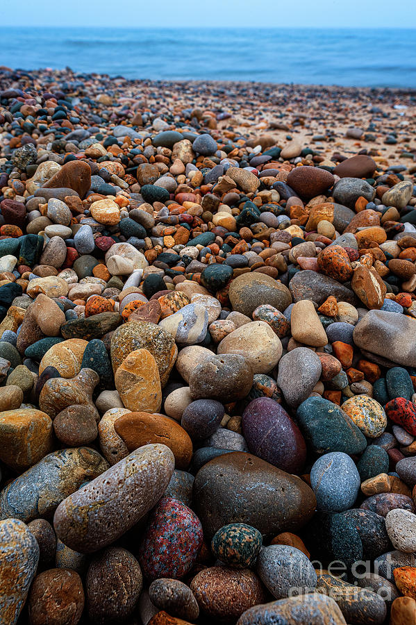 Great Lakes Beach Rocks RO10519 Photograph by Mark Graf