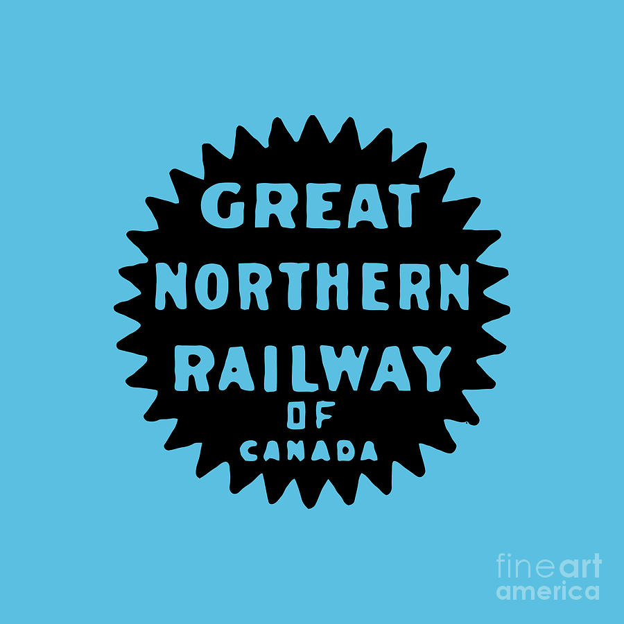 Great Northern Railway of Canada Drawing by Jagapati Dwi - Fine Art America