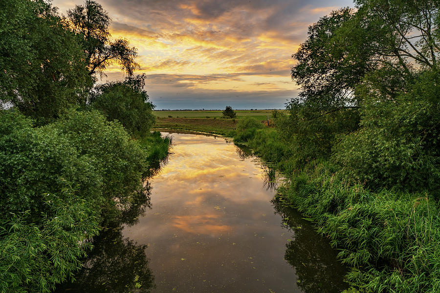 Great Ouse at Aldreth Photograph by James Billings