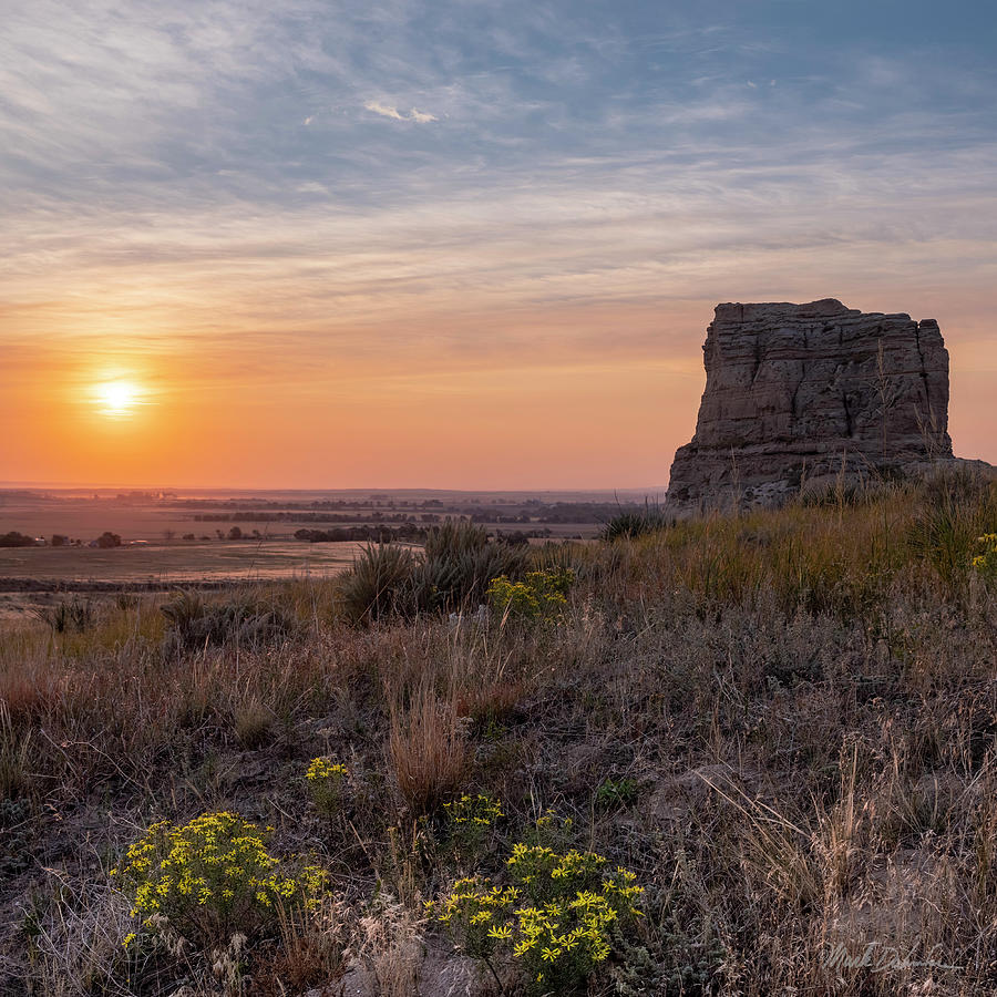 Great Plains Sunrise Photograph by Mark Dahmke