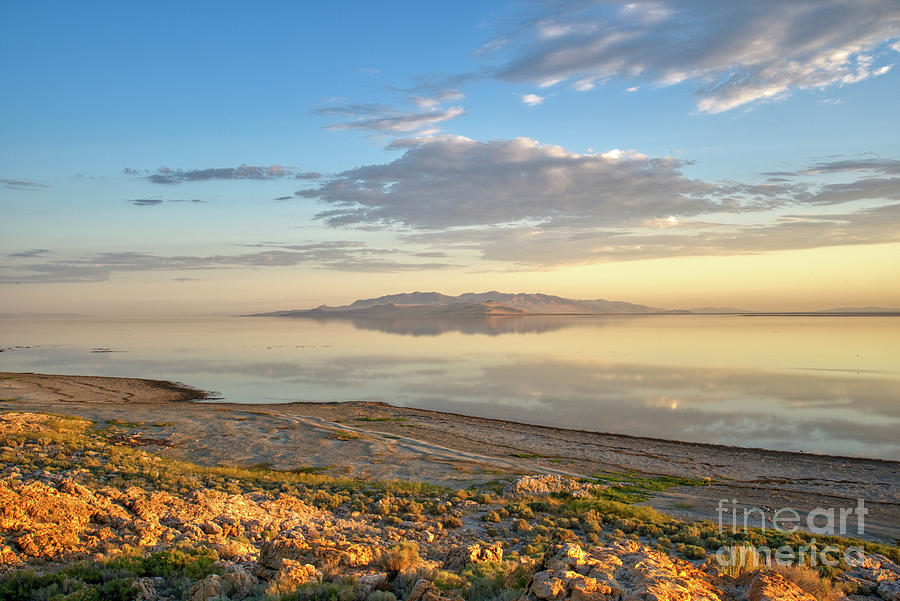 Great Salt Lake Photograph by Brian Kamprath