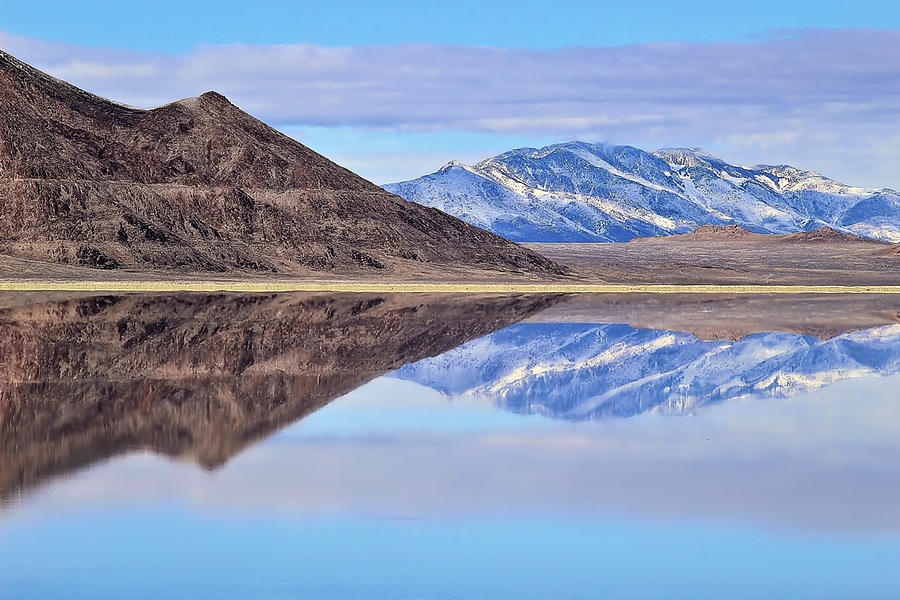 Great Salt Lake Reflection #3 Photograph by Tony Huffaker - Fine Art ...